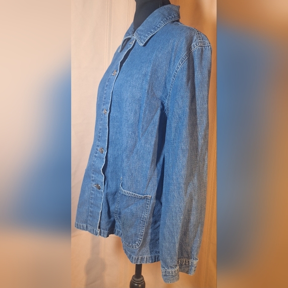 Vintage 1990's FADED GLORY Classic Blue Jean Jacket - Picture 3 of 7